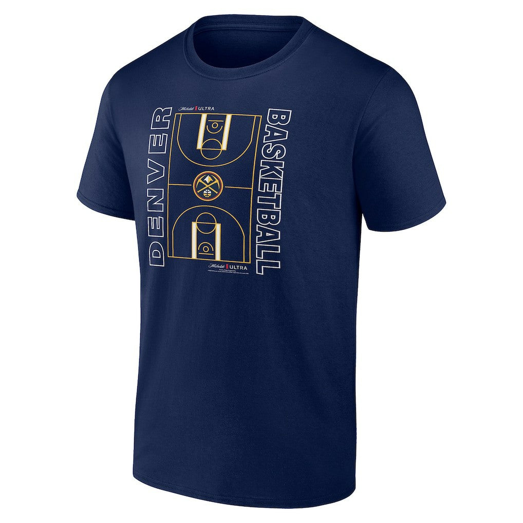 Denver Nuggets Michelob Ultra Full Court T-Shirt - Navy sale