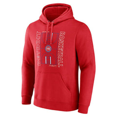 Detroit Pistons Michelob Ultra Full Court Pullover Hoodie - Red cheap
