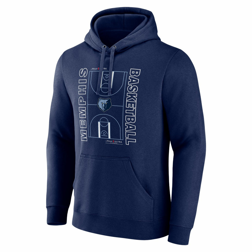 Memphis Grizzlies Michelob Ultra Full Court Pullover Hoodie - Navy shop