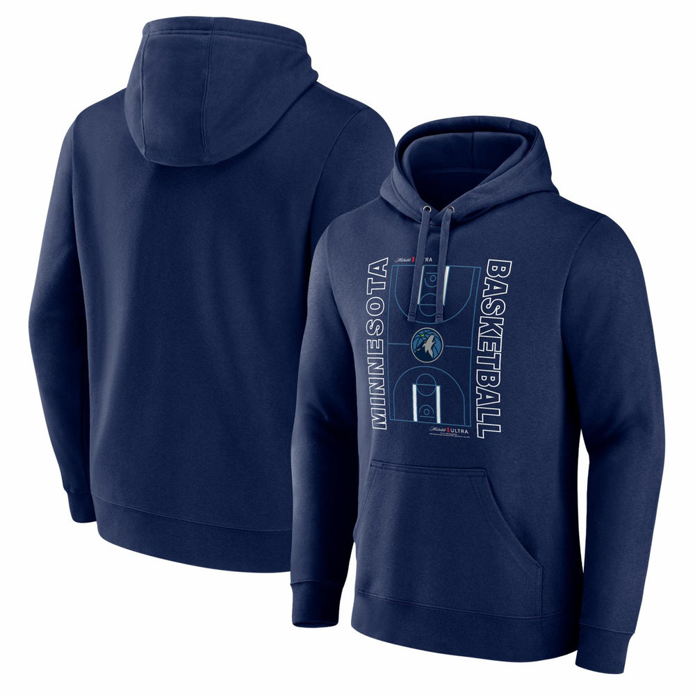 Minnesota Timberwolves Michelob Ultra Full Court Pullover Hoodie - Navy shop