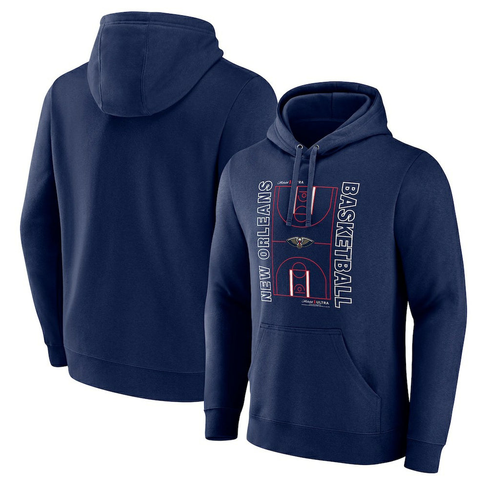 New Orleans Pelicans Michelob Ultra Full Court Pullover Hoodie - Navy online