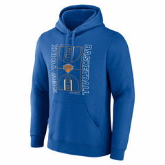New York Knicks Michelob Ultra Full Court Pullover Hoodie - Blue on sale