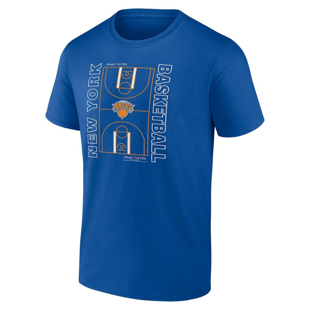 New York Knicks Michelob Ultra Full Court T-Shirt - Blue shop