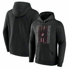 Portland Trail Blazers Michelob Ultra Full Court Pullover Hoodie - Black cheap
