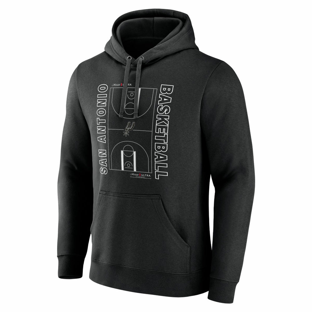 San Antonio Spurs Michelob Ultra Full Court Pullover Hoodie - Black discount