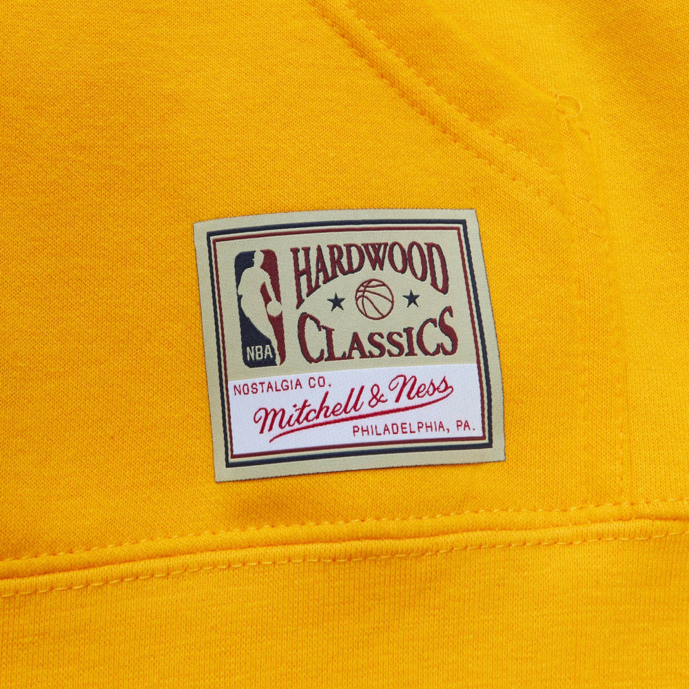 Los Angeles Lakers x Tats Cru Hardwood Classics Brick Pullover Hoodie - Gold | Mitchell & Ness outlet