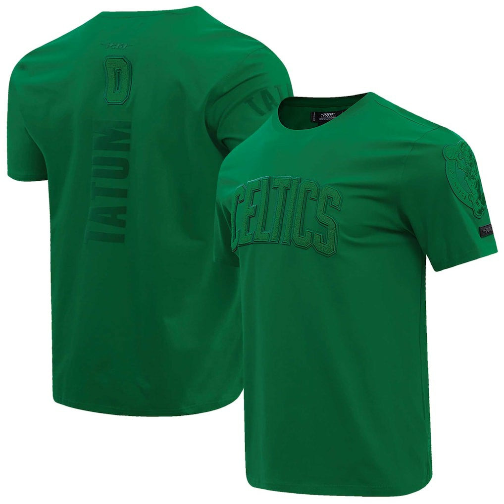 Jayson Tatum Boston Celtics Pro Standard Triple Tonal Player T-Shirt - Kelly Green online