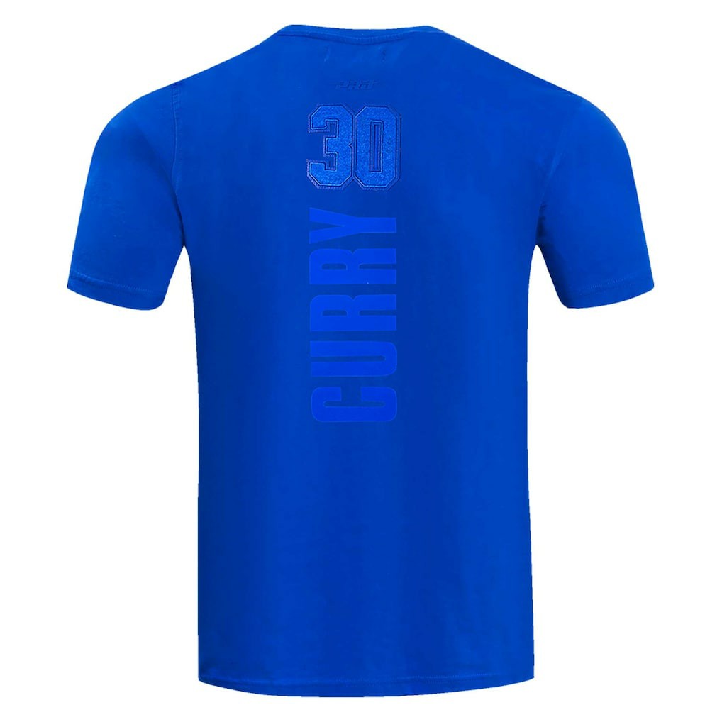 Stephen Curry Golden State Warriors Pro Standard Triple Tonal Player T-Shirt sale - Royal shop