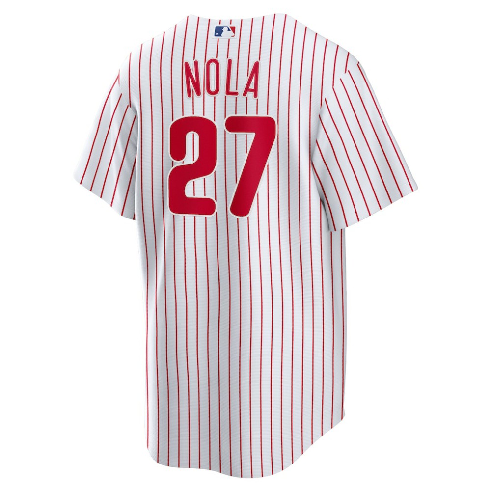 Aaron Nola Philadelphia Phillies Home Replica Player Jersey - White | Nike