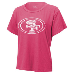 Nick Bosa San Francisco 49ers Majestic Threads Women's Name & Number T-Shirt - Pink online