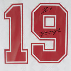 Paul Gascoigne England National Team Autographed 1990 Home Jersey | Fanatics discount