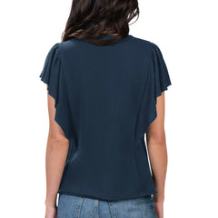 Milwaukee Brewers G-III 4Her by Carl Banks Women's Crowd Wave T-Shirt - Navy