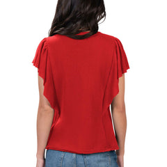 St. Louis Cardinals G-III 4Her by Carl Banks Women's Crowd Wave T-Shirt - Red