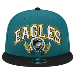 Philadelphia Eagles New Era Team Establish 9FIFTY Snapback Hat - Midnight Green/Black online