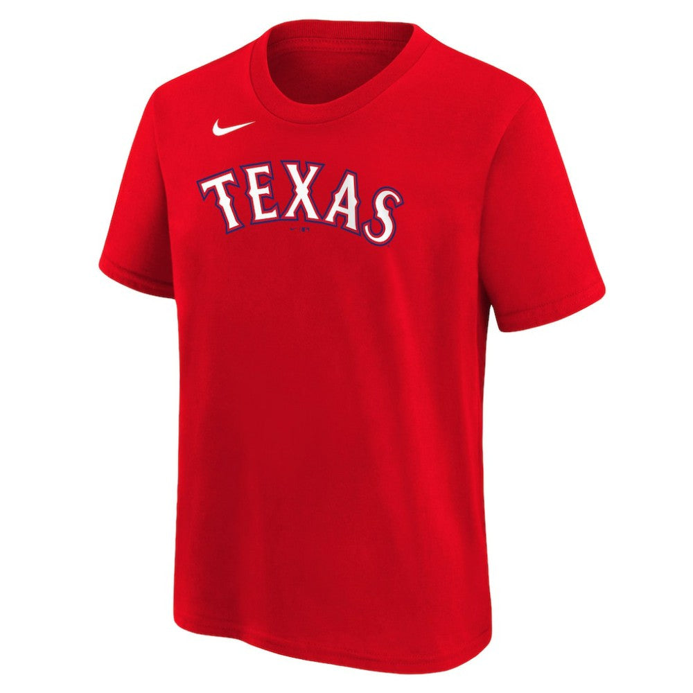 Jonah Heim Texas Rangers Youth Name & Number T-Shirt - Red | Nike