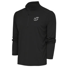 Cleveland Cavaliers Antigua Metallic Logo Tribute Quarter-Zip Top sale - Charcoal discount