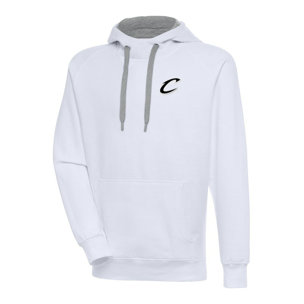 Cleveland Cavaliers Antigua Metallic Logo Victory Raglan Pullover Hoodie sale - White online