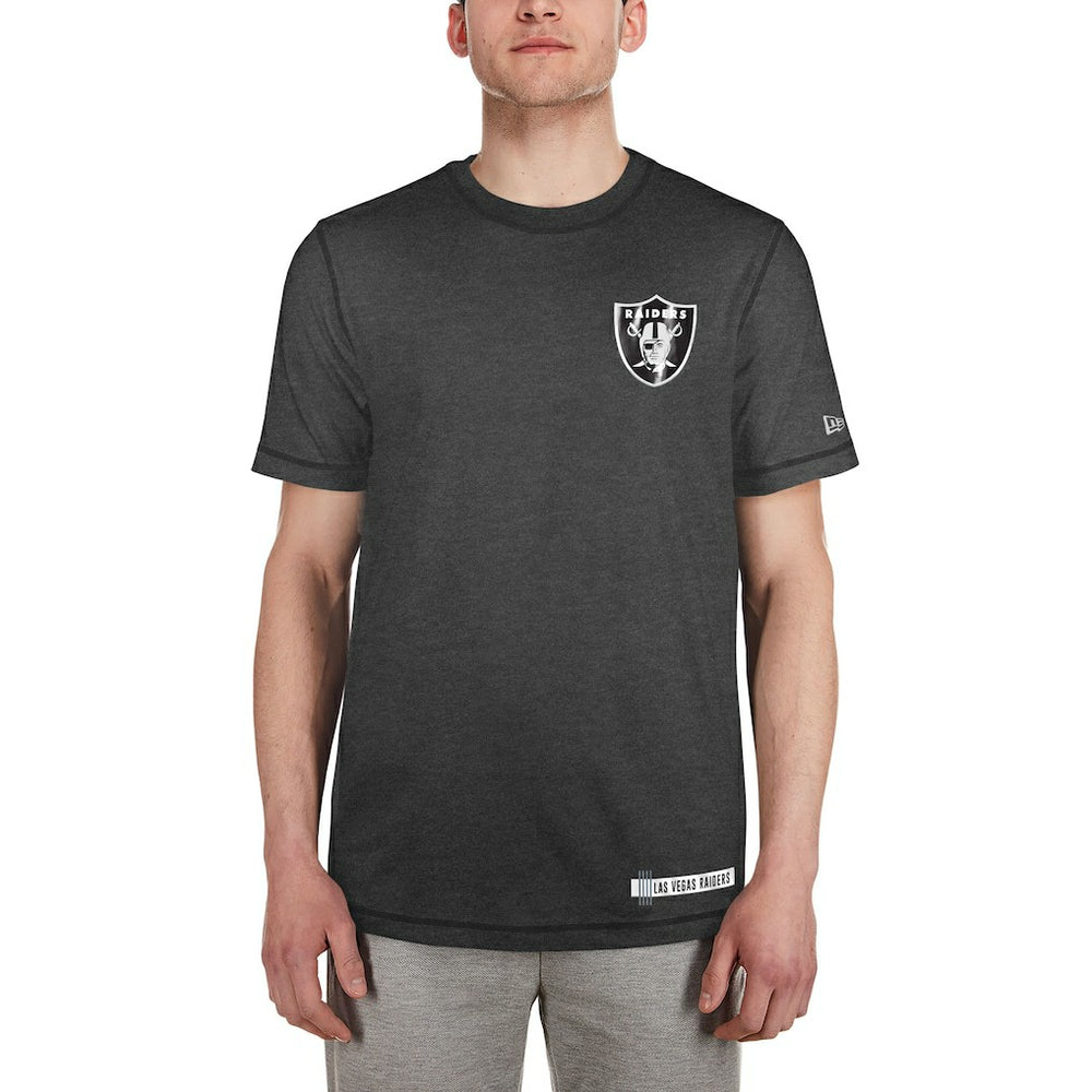 Las Vegas Raiders New Era 2024 NFL Training Camp T-Shirt - Heather Black discount
