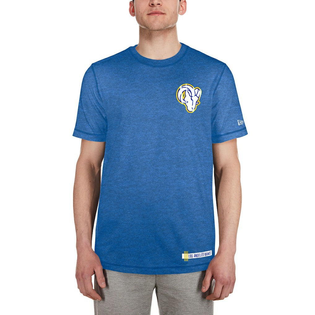 Los Angeles Rams New Era 2024 NFL Training Camp T-Shirt - Heather Royal discount
