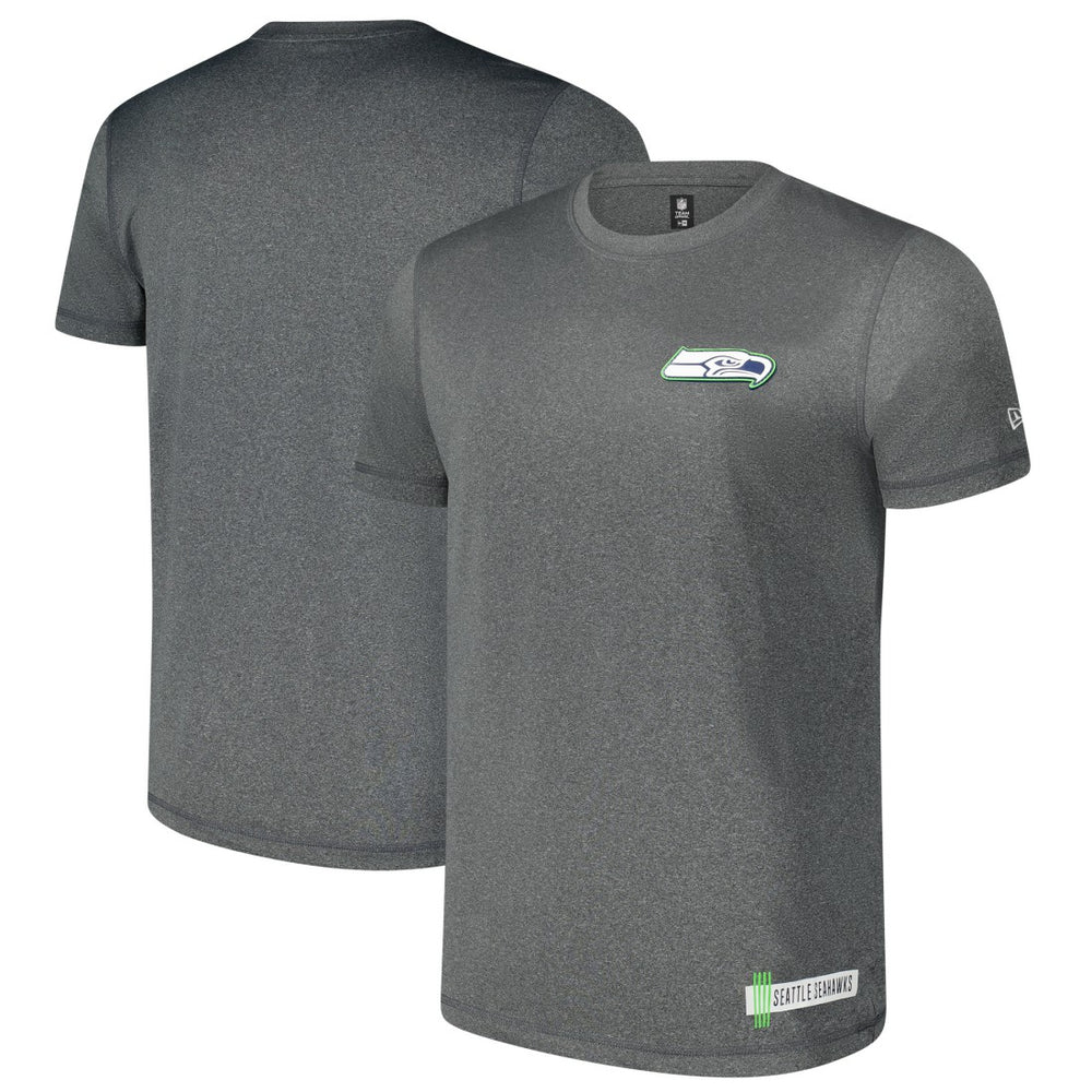 Seattle Seahawks New Era 2024 NFL Training Camp T-Shirt - Heather Charcoal for sale