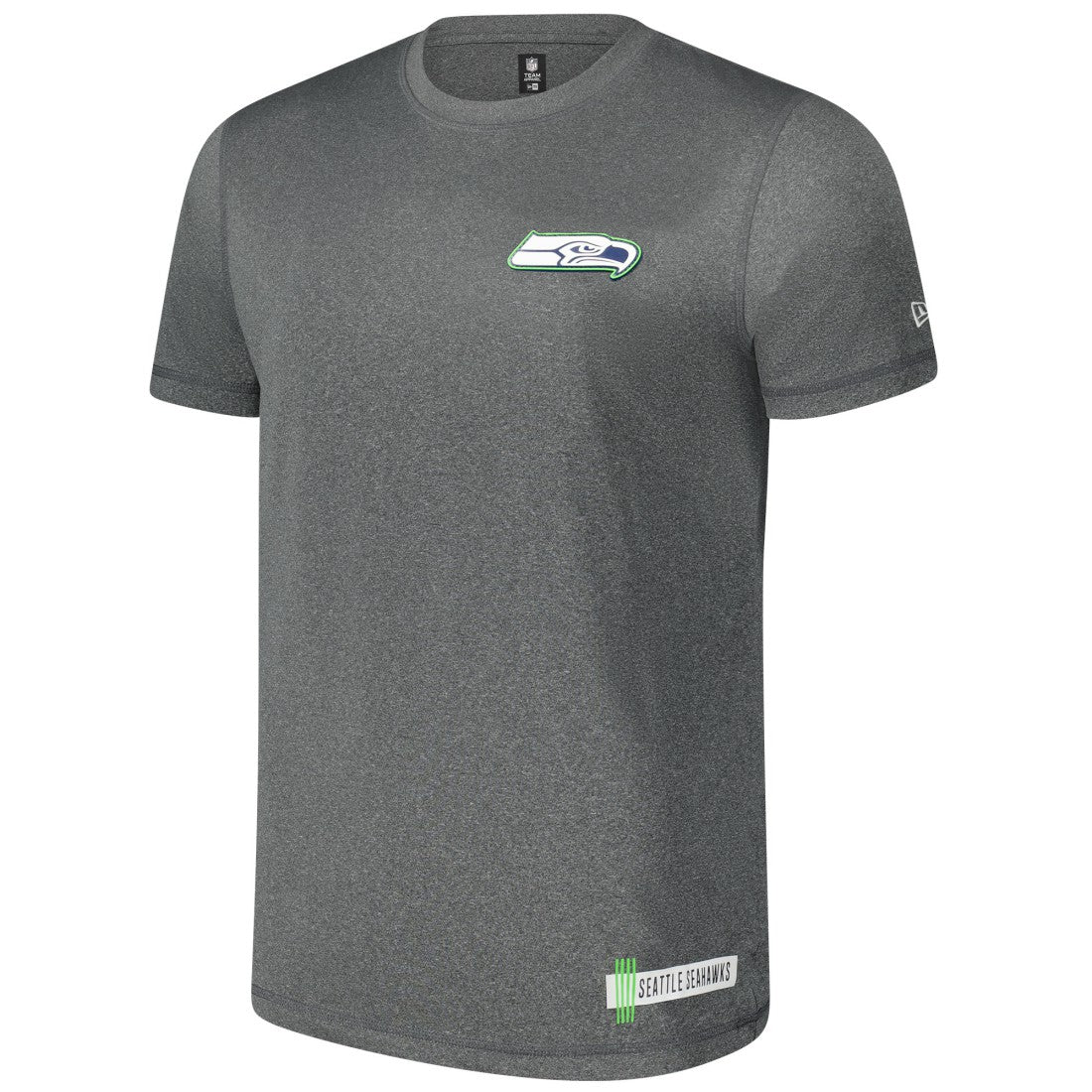 Seattle Seahawks New Era 2024 NFL Training Camp T-Shirt - Heather Charcoal for sale