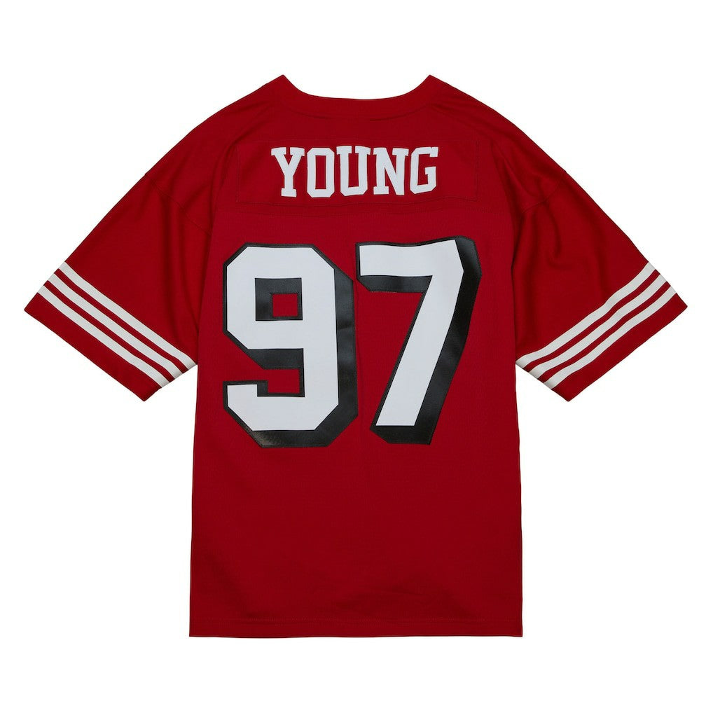 Bryant Young San Francisco 49ers Legacy Replica Jersey - Scarlet cheap
