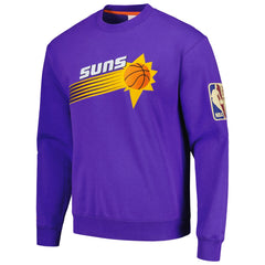 Phoenix Suns Hardwood Classics There and Back Pullover Sweatshirt - Purple | Mitchell & Ness sale