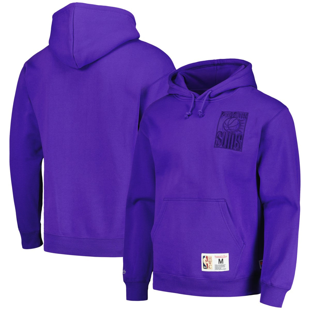 Phoenix Suns Hardwood Classics Tonal Pullover Hoodie - Purple | Mitchell & Ness shop