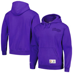 Sacramento Kings Hardwood Classics Tonal Pullover Hoodie - Purple | Mitchell & Ness for sale