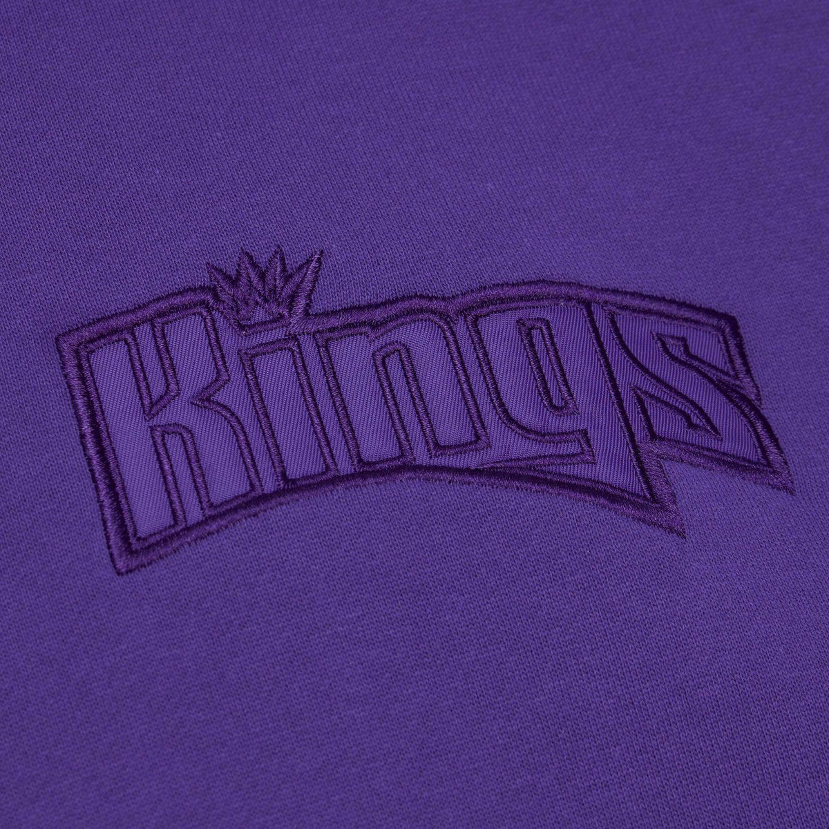 Sacramento Kings Hardwood Classics Tonal Pullover Hoodie - Purple | Mitchell & Ness for sale