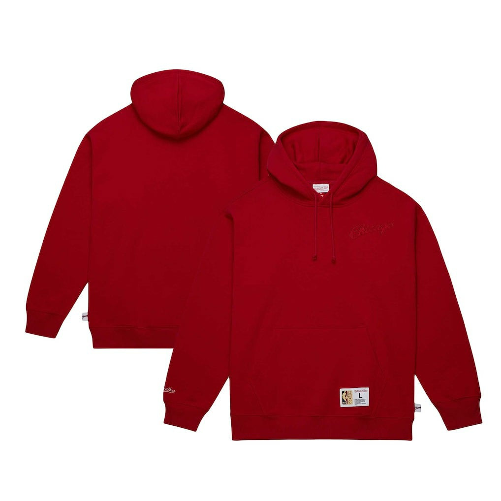 Chicago Bulls Hardwood Classics Tonal Pullover Hoodie sale - Red | Mitchell & Ness sale