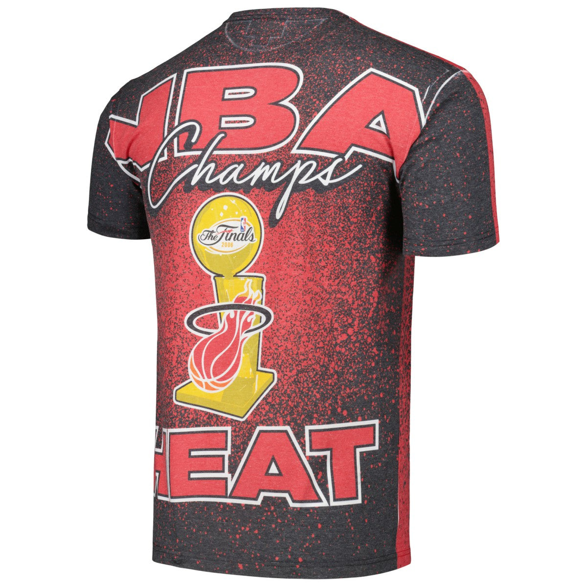 Miami Heat Hardwood Classics 2006 NBA Champions Champ City T-Shirt - Red | Mitchell & Ness for sale