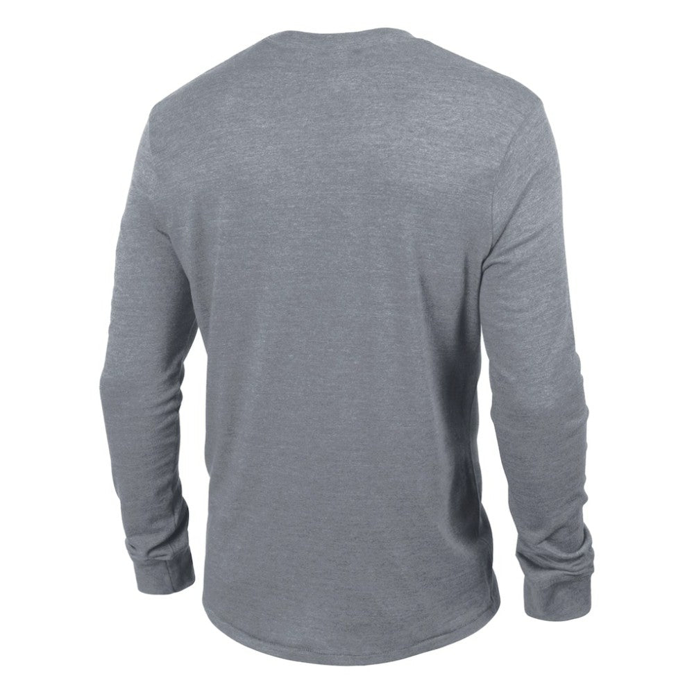 Los Angeles Kings Champion Tri-Blend Dual-Stripe Long Sleeve T-Shirt Heather Gray