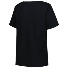 Memphis Grizzlies Profile Women's Plus Size Arch Over Logo V-Neck T-Shirt - Black discount
