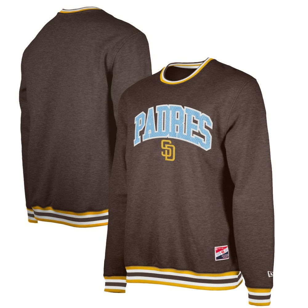 San Diego Padres Pullover Sweatshirt - Brown | New Era