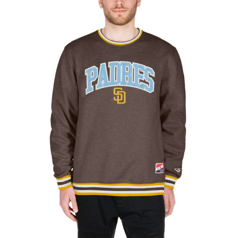 San Diego Padres Pullover Sweatshirt - Brown | New Era