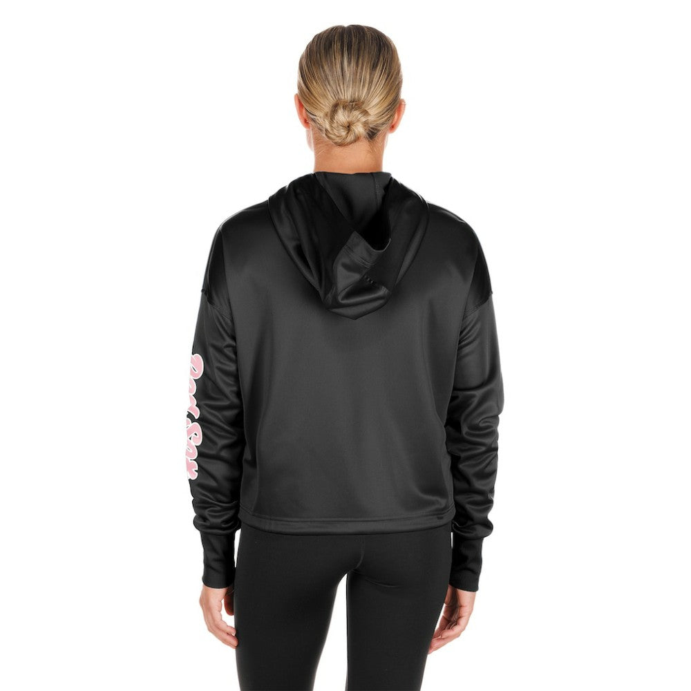 Boston Red Sox Women's Half-Zip Hoodie - Black | New Era