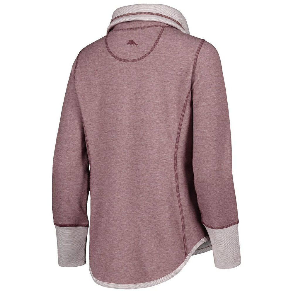Washington Commanders Women's Sport Sun Fade Full-Zip Sweatshirt - Burgundy online