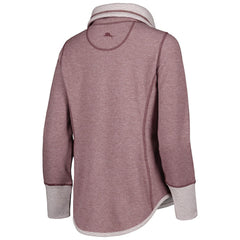 Washington Commanders Women's Sport Sun Fade Full-Zip Sweatshirt - Burgundy online
