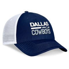 Dallas Cowboys Fundamentals Trucker Adjustable Hat - Navy/White cheap