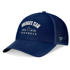 Dallas Cowboys Fundamentals Timeout Trucker Adjustable Hat - Navy cheap