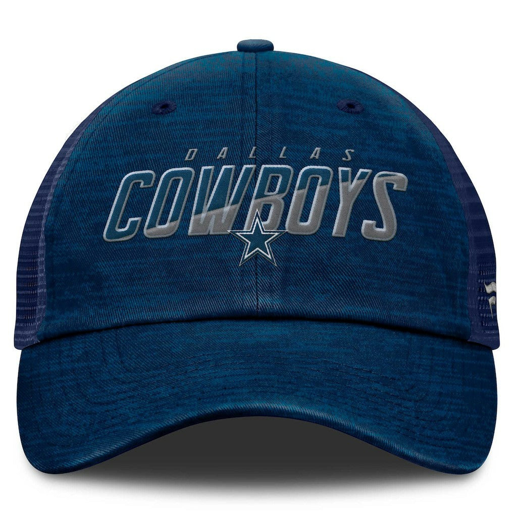 Dallas Cowboys Fundamentals Challenge Trucker Adjustable Hat - Navy discount