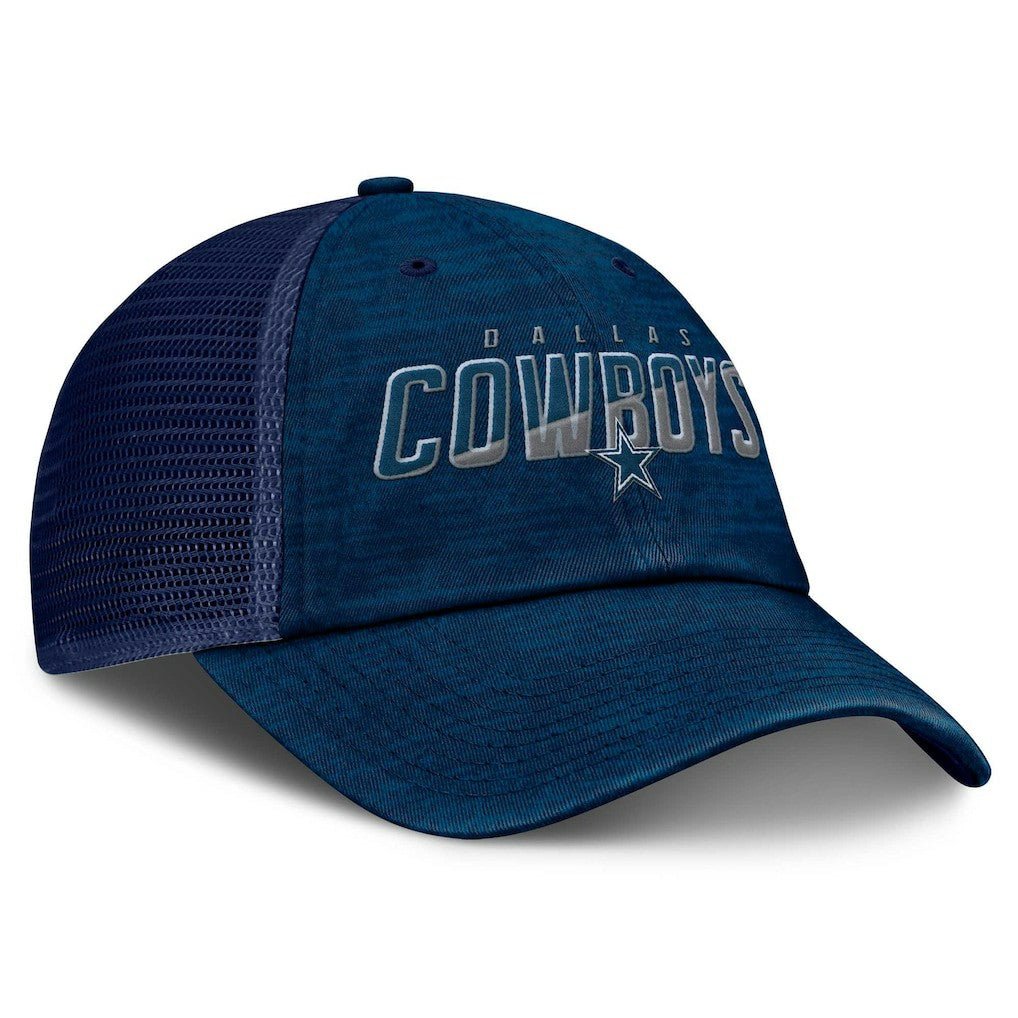 Dallas Cowboys Fundamentals Challenge Trucker Adjustable Hat - Navy discount