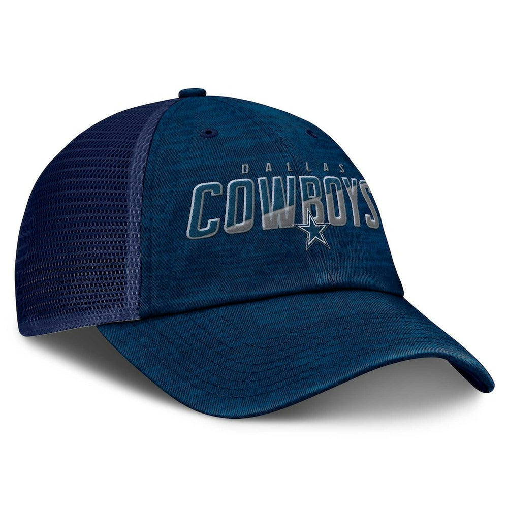 Dallas Cowboys Fundamentals Challenge Trucker Adjustable Hat - Navy discount