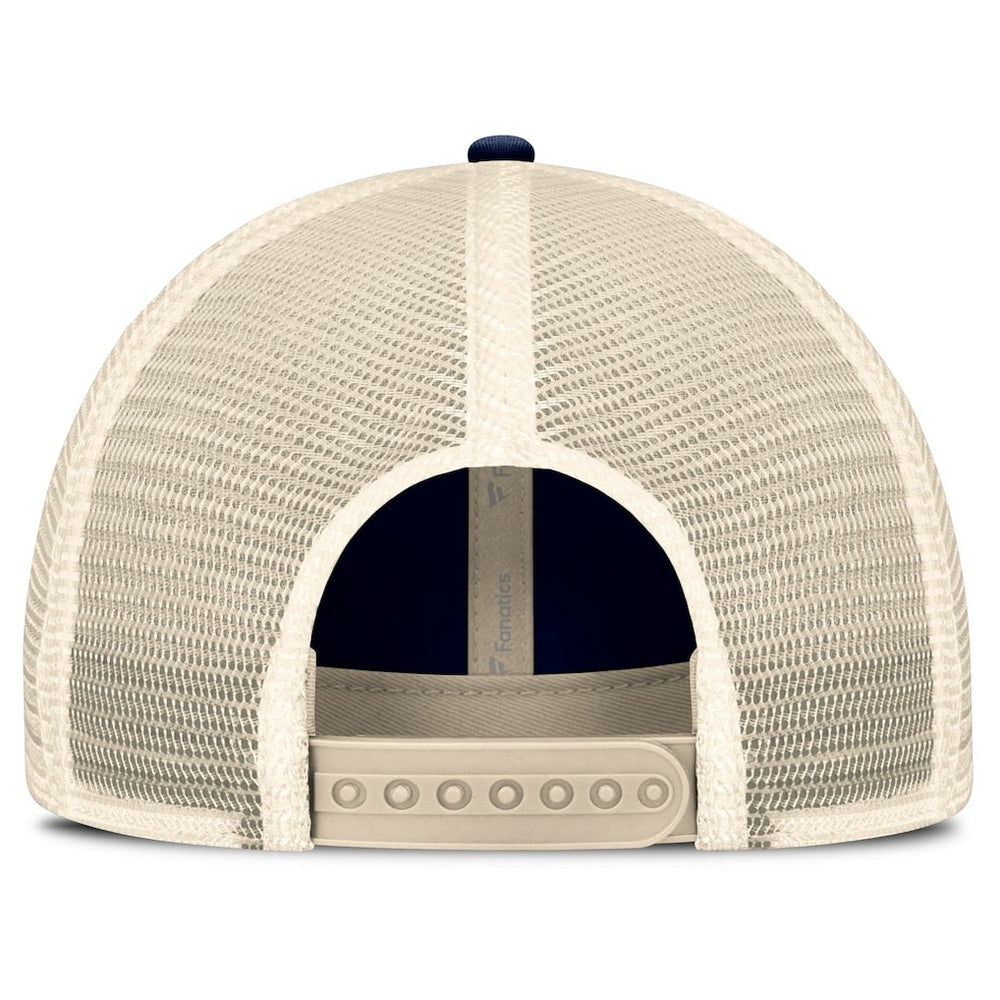 Dallas Cowboys Retro Fundamentals Stripes Trucker Adjustable Hat - Navy/Natural sale