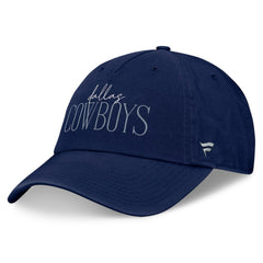 Dallas Cowboys Women's Fundamentals Review Adjustable Hat - Navy sale