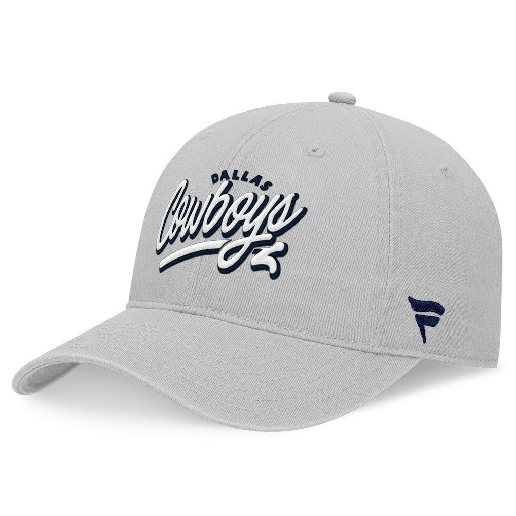Dallas Cowboys Women's Rustic Kickoff Adjustable Hat  - Gray cheap