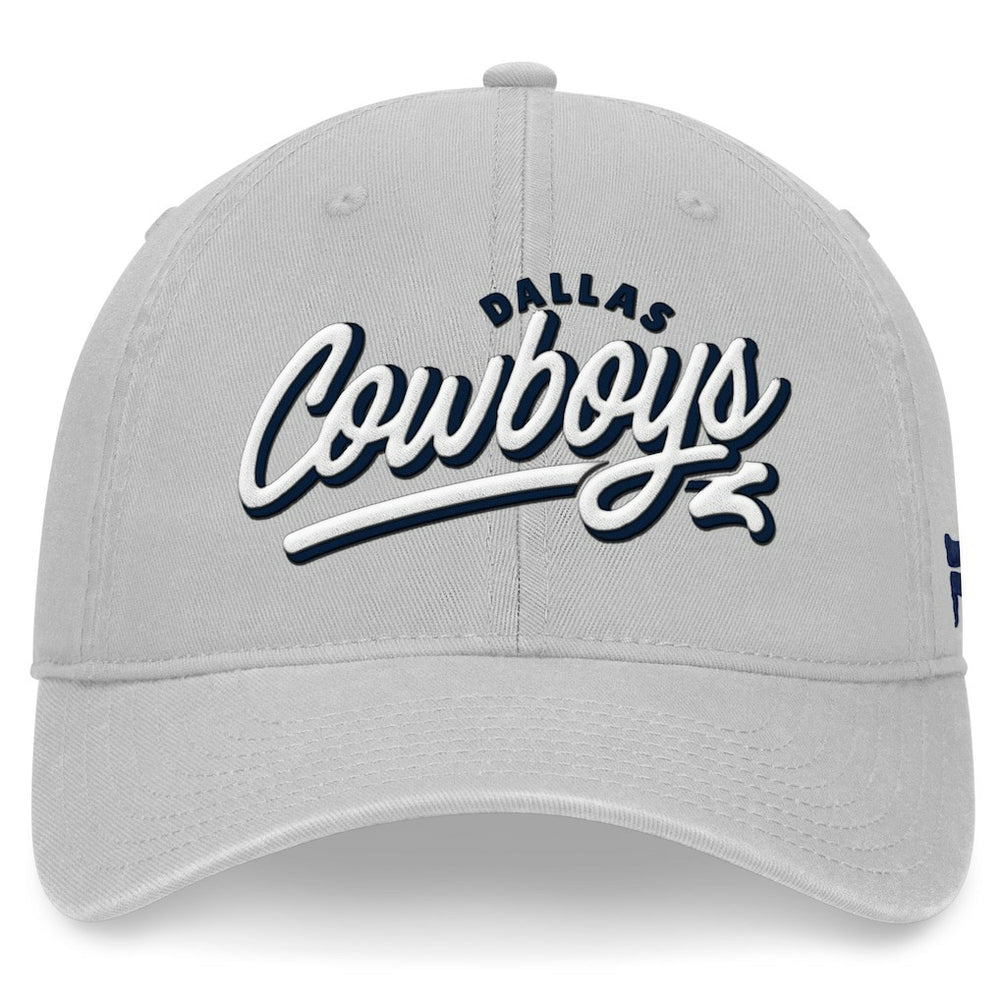 Dallas Cowboys Women's Rustic Kickoff Adjustable Hat  - Gray cheap