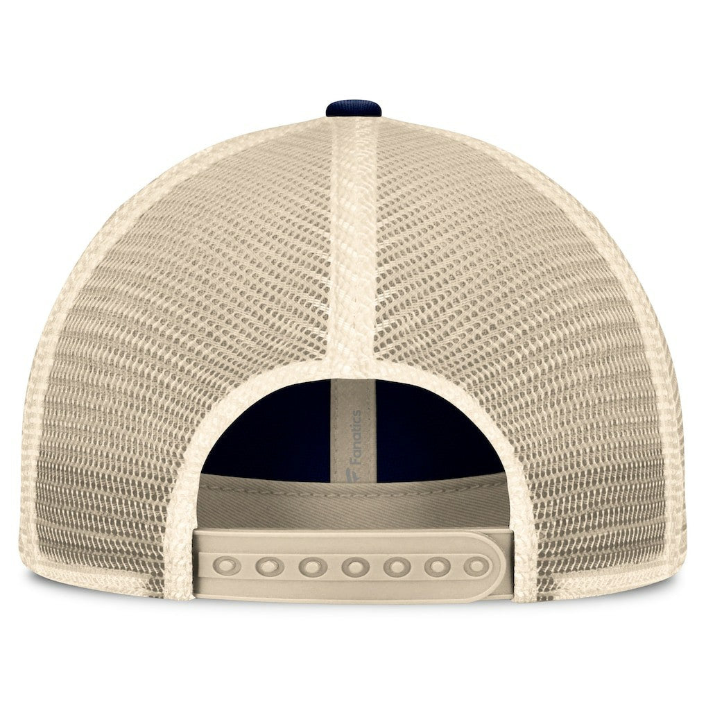 Dallas Cowboys Heritage Facemask Trucker Adjustable Hat - Navy/Natural for sale