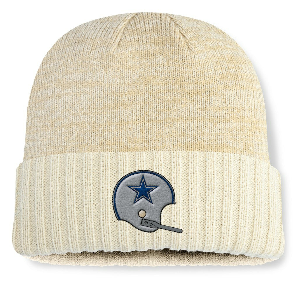 Dallas Cowboys Heritage Block Cuffed Knit Hat - Cream discount